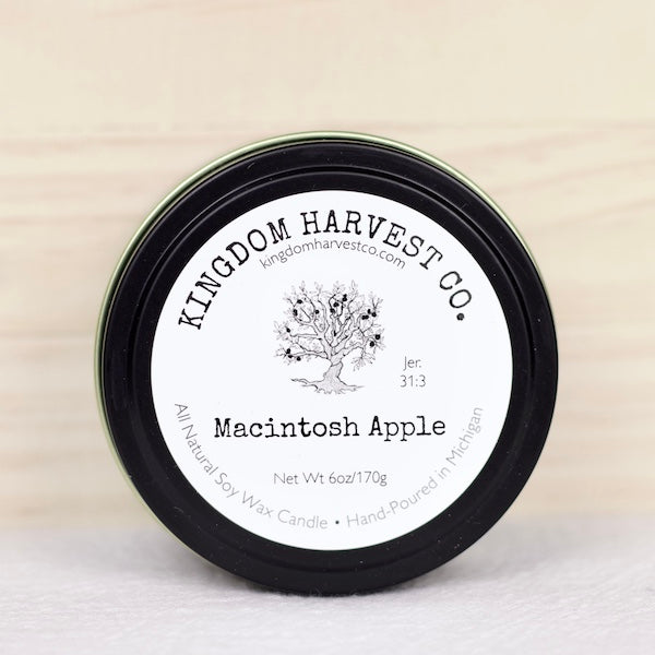 Macintosh Apple Candle