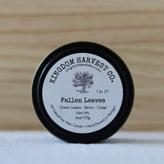 Fallen Leaves Candle