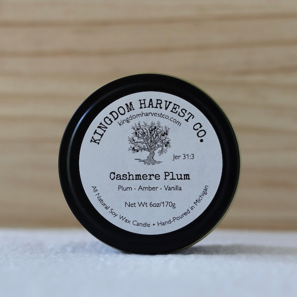 Cashmere Plum Candle