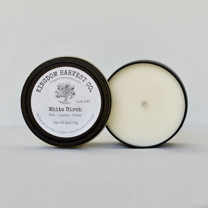 White Birch Candle