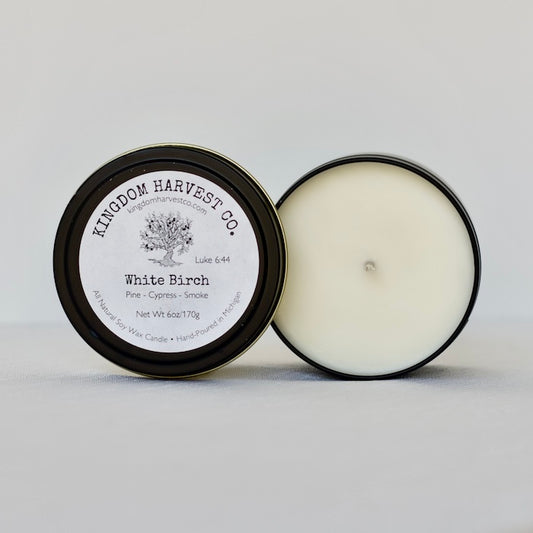 White Birch Candle