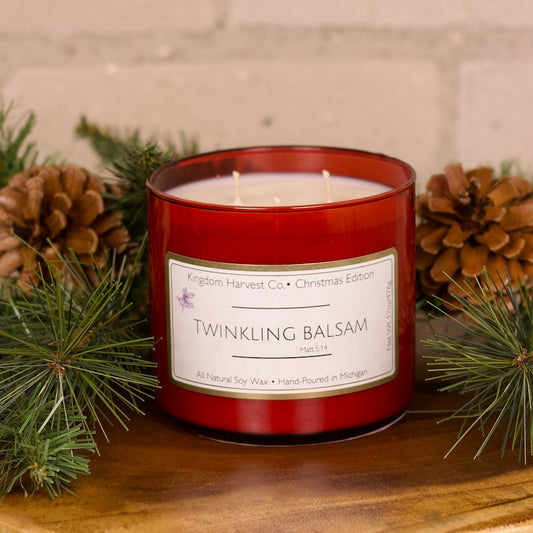 Twinkling Balsam 3-Wick