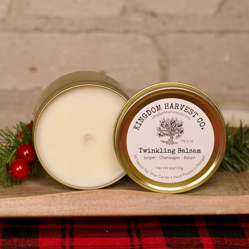 Twinkling Balsam Candle