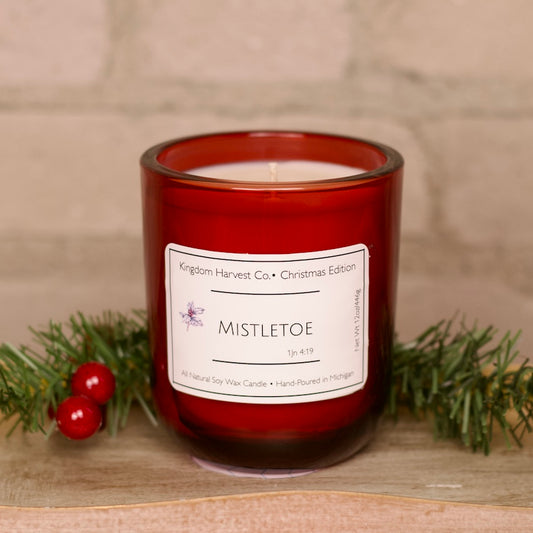 Mistletoe - Red Jar