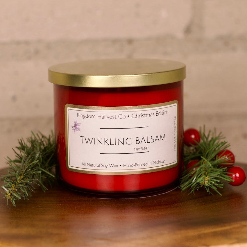 Twinkling Balsam 3-Wick