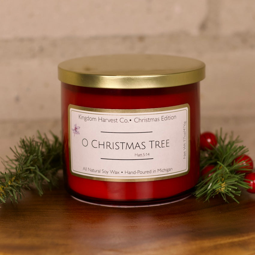 O Christmas Tree 3-Wick