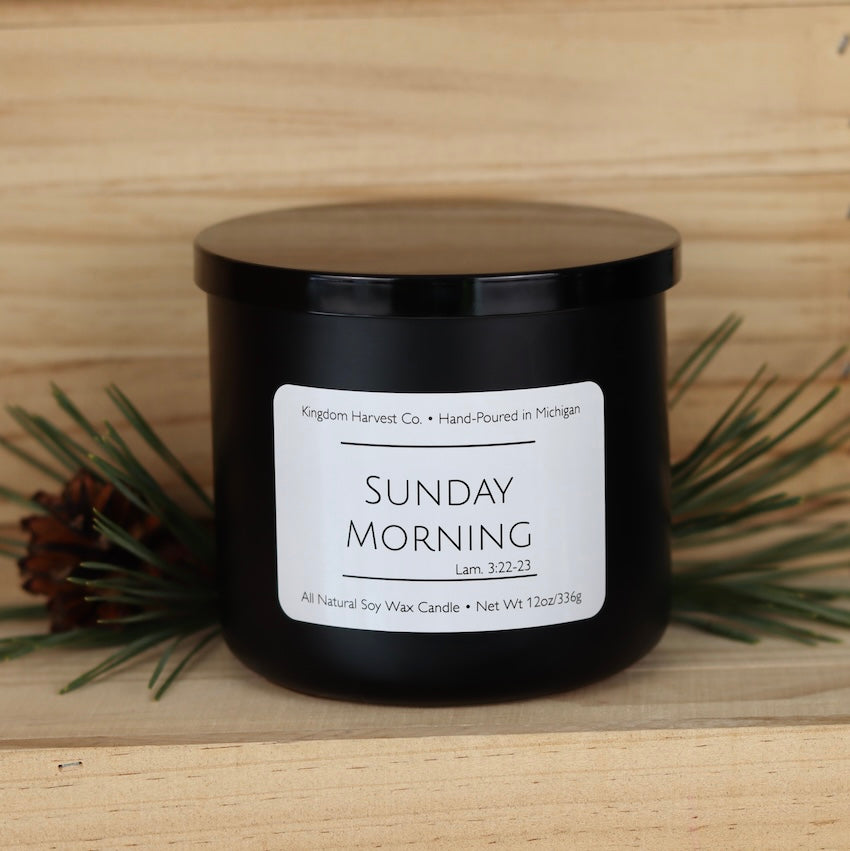 Sunday Morning 3-Wick Soy Candle