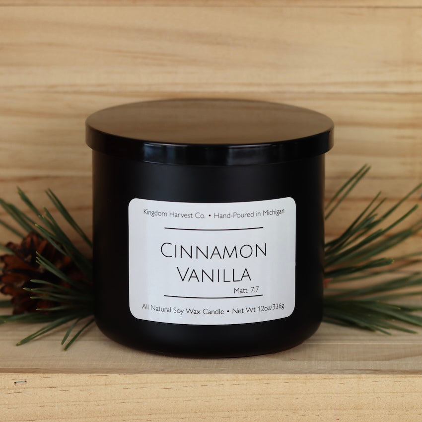 Cinnamon Vanilla 3-Wick Soy Candle