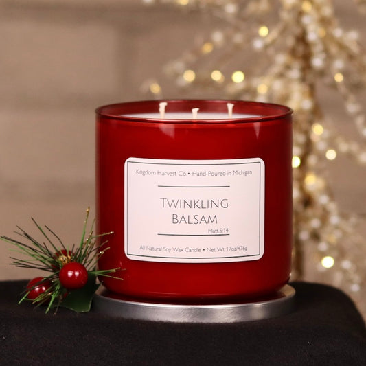 Twinkling Balsam 3-Wick